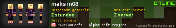 Benutzerleisten 560x90 für maksim08