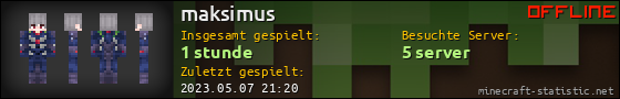 Benutzerleisten 560x90 für maksimus