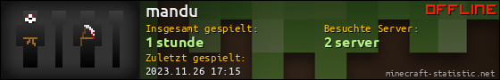 Benutzerleisten 560x90 für mandu