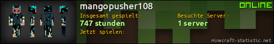 Benutzerleisten 560x90 für mangopusher108