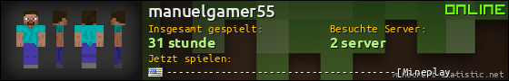 Benutzerleisten 560x90 für manuelgamer55