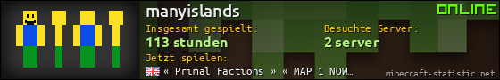 Benutzerleisten 560x90 für manyislands