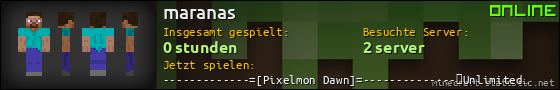Benutzerleisten 560x90 für maranas