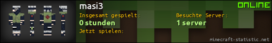 Benutzerleisten 560x90 für masi3