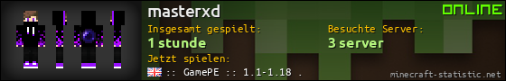 Benutzerleisten 560x90 für masterxd