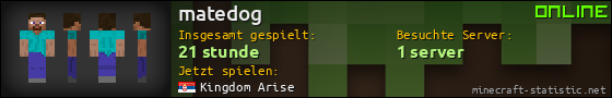 Benutzerleisten 560x90 für matedog