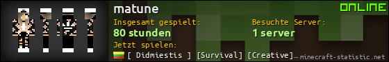 Benutzerleisten 560x90 für matune
