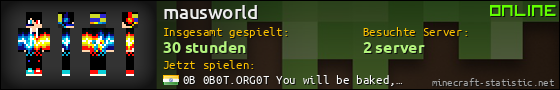 Benutzerleisten 560x90 für mausworld