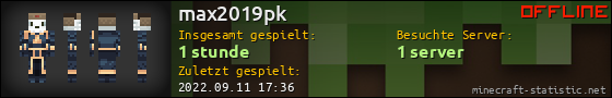 Benutzerleisten 560x90 für max2019pk