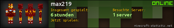 Benutzerleisten 560x90 für max219