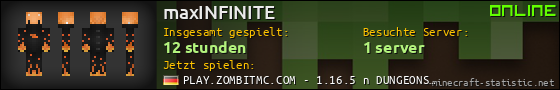 Benutzerleisten 560x90 für maxINFINITE