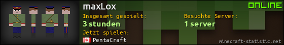 Benutzerleisten 560x90 für maxLox