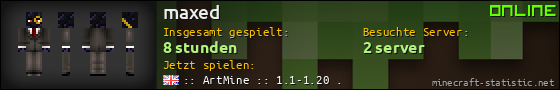 Benutzerleisten 560x90 für maxed