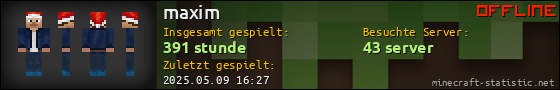 Benutzerleisten 560x90 für maxim