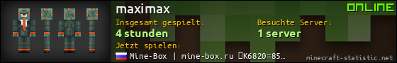Benutzerleisten 560x90 für maximax