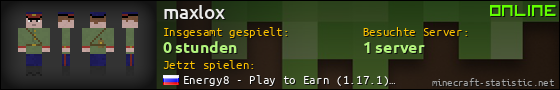 Benutzerleisten 560x90 für maxlox