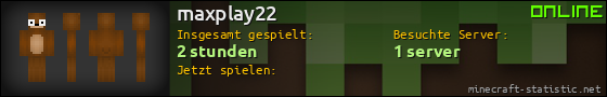 Benutzerleisten 560x90 für maxplay22