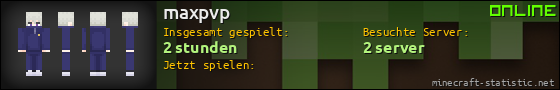 Benutzerleisten 560x90 für maxpvp