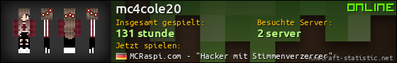 Benutzerleisten 560x90 für mc4cole20