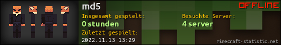Benutzerleisten 560x90 für md5