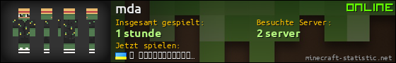 Benutzerleisten 560x90 für mda