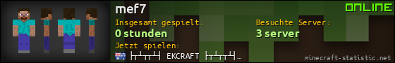 Benutzerleisten 560x90 für mef7