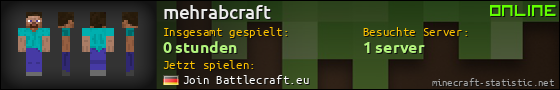 Benutzerleisten 560x90 für mehrabcraft