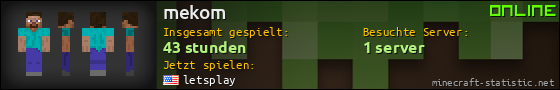 Benutzerleisten 560x90 für mekom
