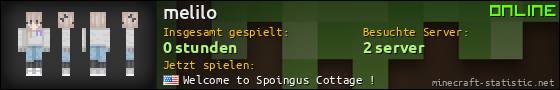 Benutzerleisten 560x90 für melilo