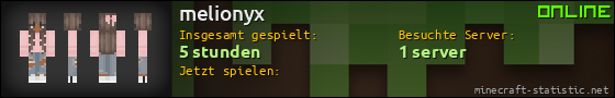 Benutzerleisten 560x90 für melionyx
