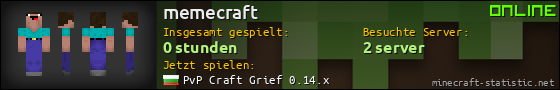 Benutzerleisten 560x90 für memecraft