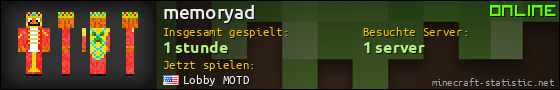 Benutzerleisten 560x90 für memoryad
