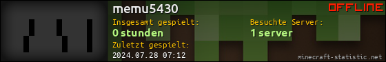 Benutzerleisten 560x90 für memu5430