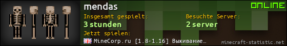 Benutzerleisten 560x90 für mendas