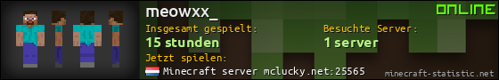 Benutzerleisten 560x90 für meowxx_