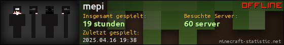 Benutzerleisten 560x90 für mepi