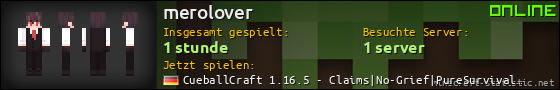 Benutzerleisten 560x90 für merolover