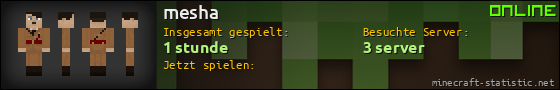 Benutzerleisten 560x90 für mesha