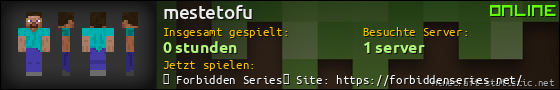 Benutzerleisten 560x90 für mestetofu