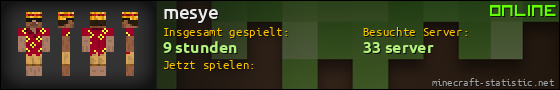 Benutzerleisten 560x90 für mesye