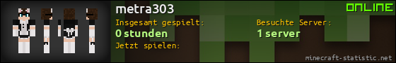 Benutzerleisten 560x90 für metra303
