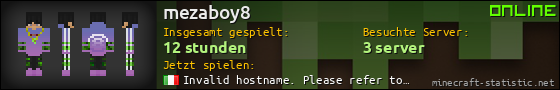 Benutzerleisten 560x90 für mezaboy8