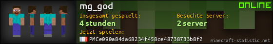 Benutzerleisten 560x90 für mg_god