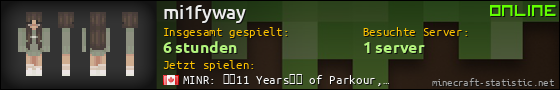 Benutzerleisten 560x90 für mi1fyway