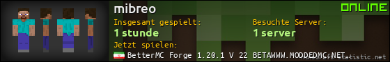 Benutzerleisten 560x90 für mibreo