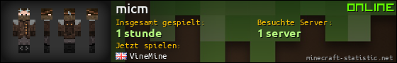 Benutzerleisten 560x90 für micm