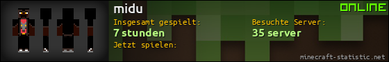 Benutzerleisten 560x90 für midu