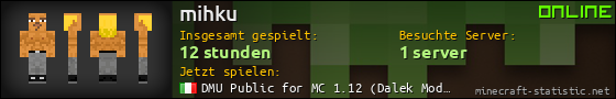 Benutzerleisten 560x90 für mihku