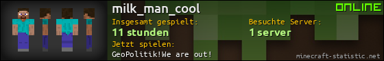 Benutzerleisten 560x90 für milk_man_cool