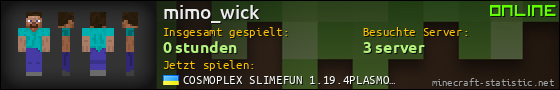 Benutzerleisten 560x90 für mimo_wick